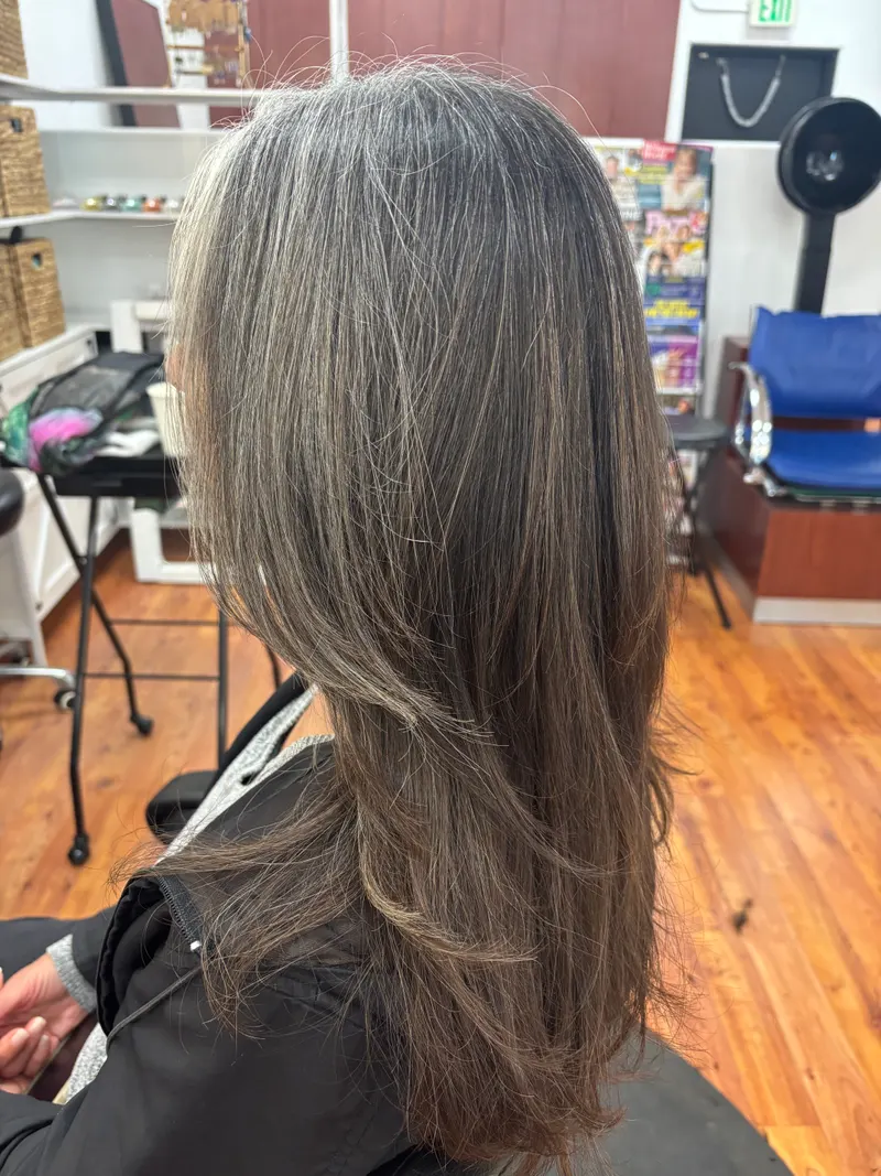 Hair style from Alpine Uptown Salon