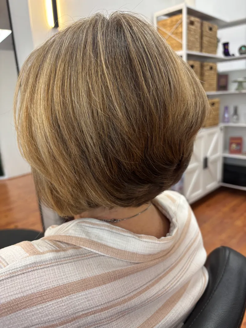 Hair style from Alpine Uptown Salon