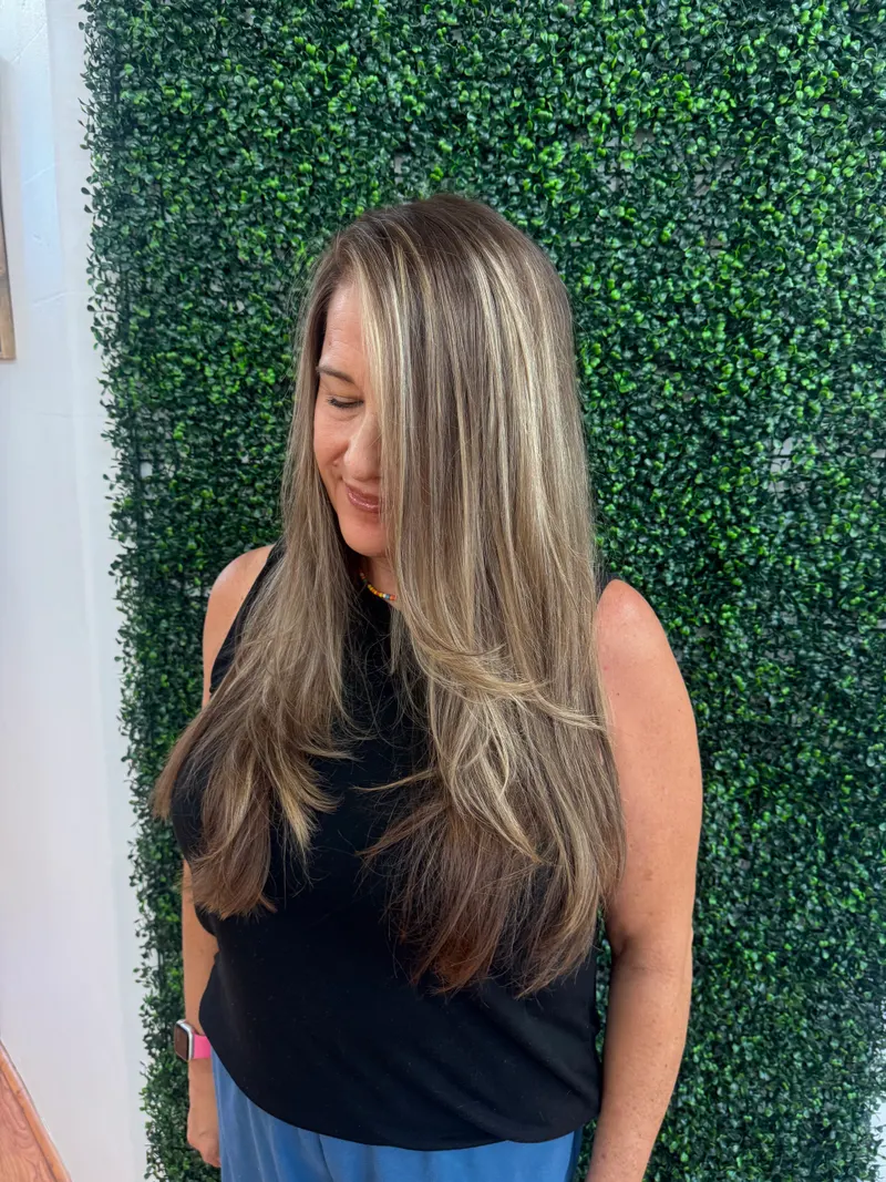 Hair style from Alpine Uptown Salon