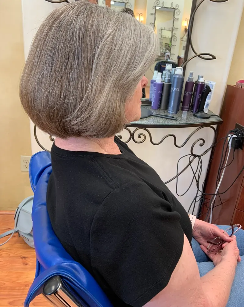 Hair style from Alpine Uptown Salon